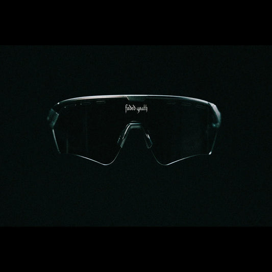 Technical designer sunglasses made of TR90 with polycarbonate lenses